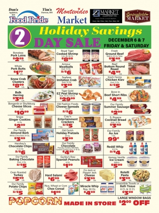 Peach Radiator Holiday Savings 2 Day Sale, Montevideo Market, Montevideo, MN