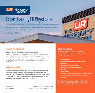 Expert Care By Er Physicians The Urgency Room Woodbury Mn